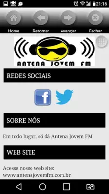 Antena Jovem FM android App screenshot 4